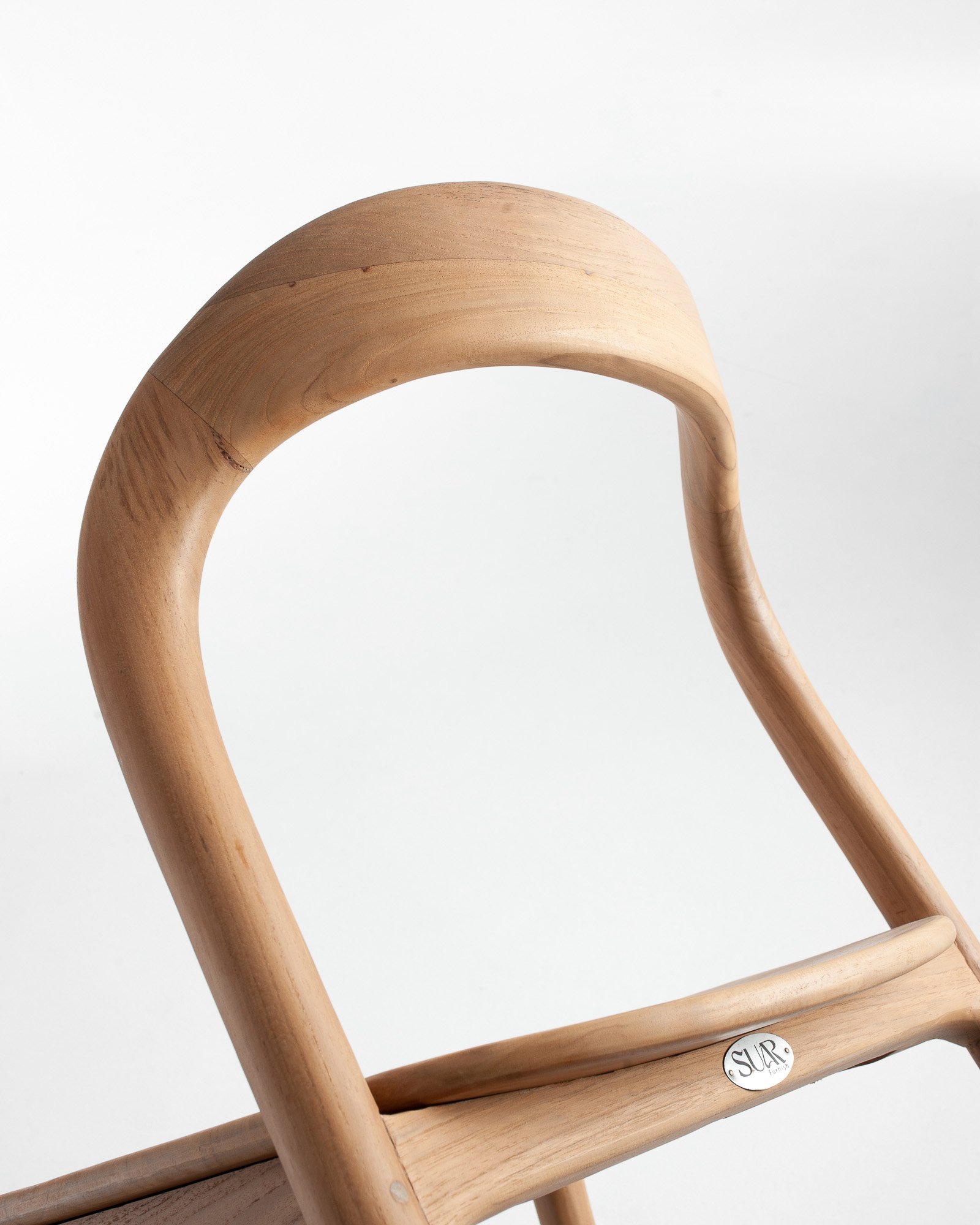 NEVA DINING CHAIR-WOODEN SEAT Thumbnail